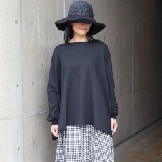 画像11: 【NARU FACTORY】ダブルガーゼ ワイドフレアブラウス(2WAY) (11)