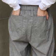 画像8: 【NARU FACTORY】綿麻ダンガリーコージーパンツ (8)