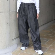 画像1: 【NARU FACTORY】8オンスムラデニムノッポパンツ (1)