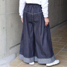 画像5: 【NARU FACTORY】8オンスムラデニム ノッポバギーパンツ (5)