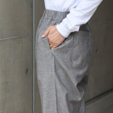 画像10: 【NARU FACTORY】綿麻ダンガリーコージーパンツ (10)