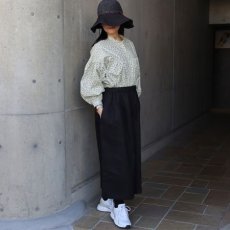 画像26: 【08Mab】14番手リネンワイドギャザーパンツ (26)