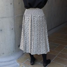 画像4: 【Crescendo Yonezawa】米沢織ジャカードスカートドット柄 (4)