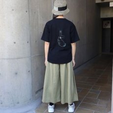 画像16: 【NARU FACTORY】クラシック天竺ひょっこり猫さんシャツ (16)