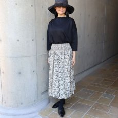 画像10: 【Crescendo Yonezawa】米沢織ジャカードスカートドット柄 (10)