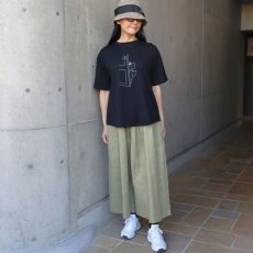 画像27: 【08Mab】14番手リネンワイドギャザーパンツ (27)