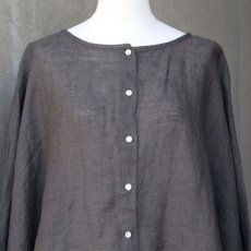 画像23: 【08Mab】リネンシャンブレー2wayギャザーブラウス (23)