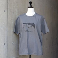画像12: 【NARU FACTORY】emoemo様コラボ ナチュラルソフト天竺 nekoTシャツ (12)