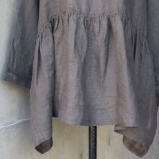 画像27: 【08Mab】リネンシャンブレー2wayギャザーブラウス (27)