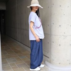 画像22: 【ista-ire】コットンジャージーチェックフリルTEE (22)