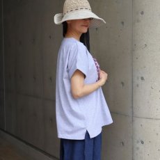 画像15: 【ista-ire】コットンジャージーチェックフリルTEE (15)