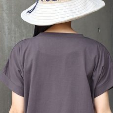 画像7: 【ista-ire】コットンジャージーチェックフリルTEE (7)