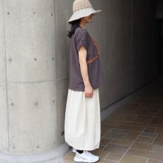 画像9: 【ista-ire】コットンジャージーチェックフリルTEE (9)
