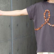 画像5: 【ista-ire】コットンジャージーチェックフリルTEE (5)