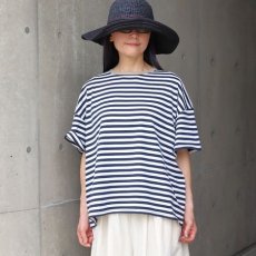 画像1: 【NARU FACTORY】クラシック天竺ボーダー 配色PO (1)