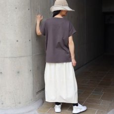 画像10: 【ista-ire】コットンジャージーチェックフリルTEE (10)