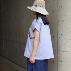 画像13: 【ista-ire】コットンジャージーチェックフリルTEE (13)