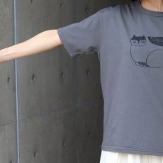画像5: 【NARU FACTORY】emoemo様コラボ ナチュラルソフト天竺 nekoTシャツ (5)