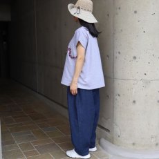 画像20: 【ista-ire】コットンジャージーチェックフリルTEE (20)