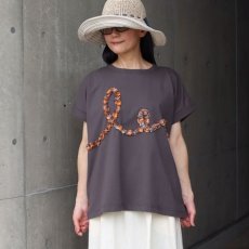 画像1: 【ista-ire】コットンジャージーチェックフリルTEE (1)
