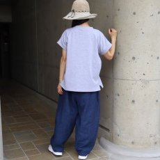 画像21: 【ista-ire】コットンジャージーチェックフリルTEE (21)