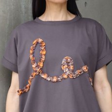 画像6: 【ista-ire】コットンジャージーチェックフリルTEE (6)