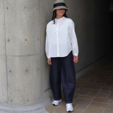 画像9: 【ista-ire】コットンローンピンタックシャツ (9)