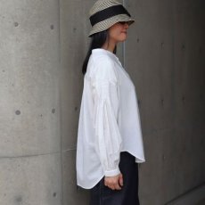 画像2: 【ista-ire】コットンローンピンタックシャツ (2)