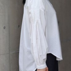 画像8: 【ista-ire】コットンローンピンタックシャツ (8)