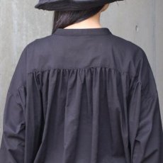 画像18: 【08Mab】コットンリネンバンド襟チュニック (18)