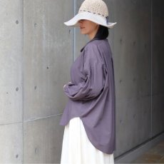 画像17: 【ista-ire】コットンローンピンタックシャツ (17)