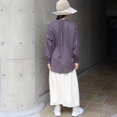 画像24: 【ista-ire】コットンローンピンタックシャツ (24)