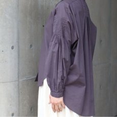 画像21: 【ista-ire】コットンローンピンタックシャツ (21)