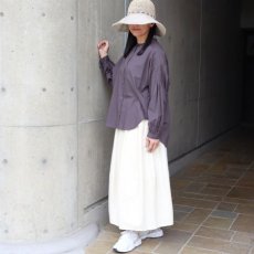 画像22: 【ista-ire】コットンローンピンタックシャツ (22)