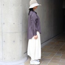 画像23: 【ista-ire】コットンローンピンタックシャツ (23)