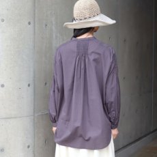 画像16: 【ista-ire】コットンローンピンタックシャツ (16)
