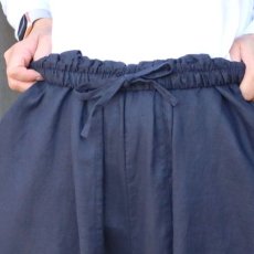 画像20: 【08Mab】14番手リネン裾ゴムパンツ (20)
