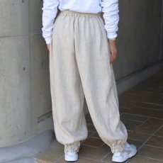 画像5: 【08Mab】14番手リネン裾ゴムパンツ (5)