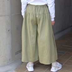 画像18: 【08Mab】14番手リネンワイドギャザーパンツ (18)