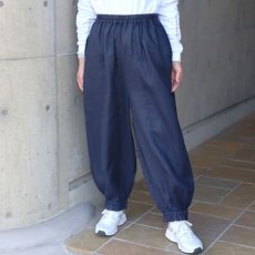 画像14: 【08Mab】14番手リネン裾ゴムパンツ (14)