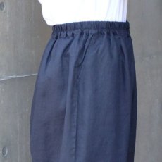 画像22: 【08Mab】14番手リネン裾ゴムパンツ (22)