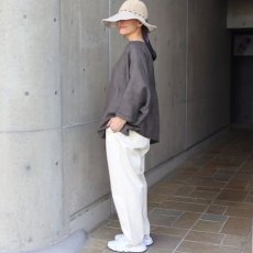 画像22: 【08Mab】リネンシャンブレー2wayギャザーブラウス (22)