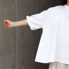 画像5: 【NARU FACTORY】 エッセンシャルブロード バルーンスリーブシャツ (5)