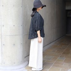 画像10: 【NARU FACTORY】 ローン塩縮ランダムドット ターキーシャツスタンドカラー (10)