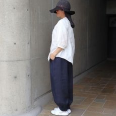 画像35: 【NARU FACTORY】 ローン塩縮ランダムドット ターキーシャツスタンドカラー (35)