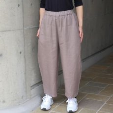 画像1: 【NARU FACTORY】フレンチリネン エッグパンツ (1)