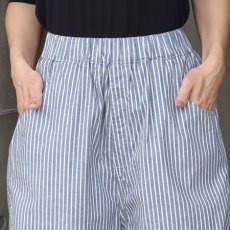 画像7: 【NARU FACTORY】サマーデニムストライプノッポパンツ (7)