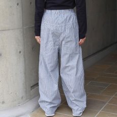画像4: 【NARU FACTORY】サマーデニムストライプノッポパンツ (4)