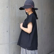 画像17: 【ista-ire】コットンジャージー　無地フリルドット (17)