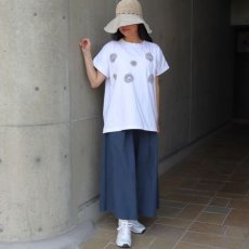 画像9: 【ista-ire】コットンジャージー　無地フリルドット (9)